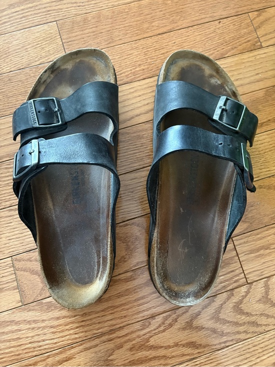 Birkenstock Other - Birkenstock Black Double-Strap Buckle Sandals